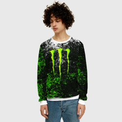 Мужской свитшот 3D Monster energy - фото 2