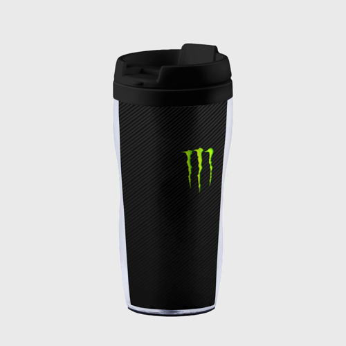 Термокружка-непроливайка Monster energy, цвет черный