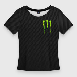 Женская футболка 3D Slim Monster energy
