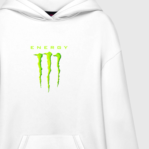 Худи SuperOversize хлопок Monster energy - фото 3