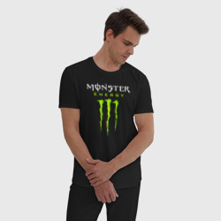 Мужская пижама хлопок Monster energy - фото 2