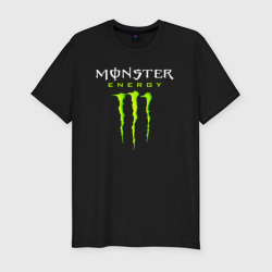 Мужская футболка хлопок Slim Monster energy