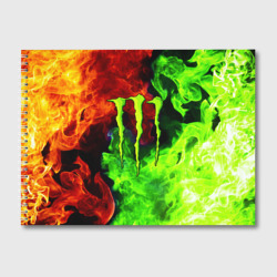 Альбом для рисования Monster energy