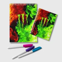 Блокнот Monster energy