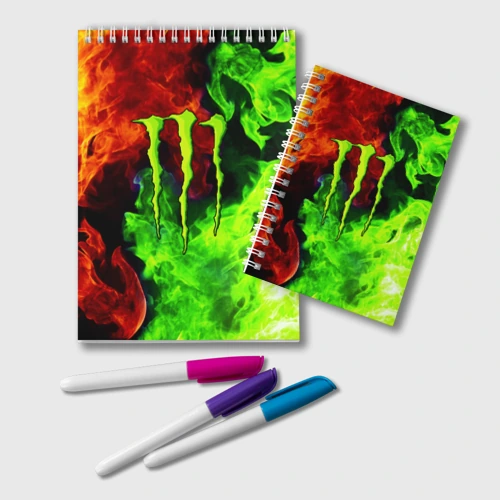 Блокнот Monster energy