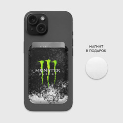 Картхолдер Magsafe магнитный Monster energy - фото 2