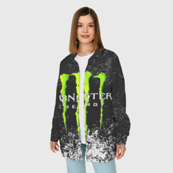 Женская рубашка oversize 3D Monster energy - фото 2