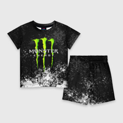 Детский костюм с шортами 3D Monster energy