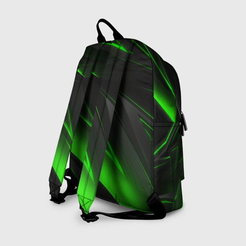 Рюкзак 3D с принтом MONSTER ENERGY, вид сзади #1
