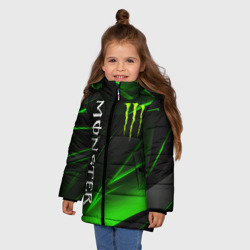 Зимняя куртка для девочек 3D Monster energy - фото 2