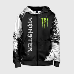 Детская толстовка 3D на молнии Monster energy