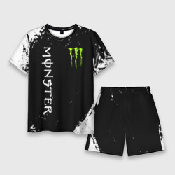 Мужской костюм с шортами 3D Monster energy