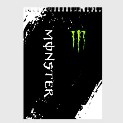 Скетчбук Monster energy