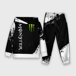 Детский костюм с толстовкой 3D Monster energy