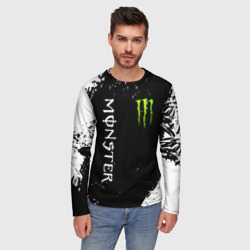 Мужской лонгслив 3D Monster energy - фото 2