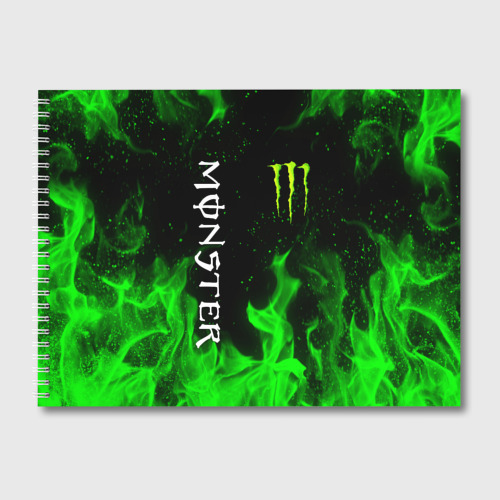 Альбом для рисования Monster energy