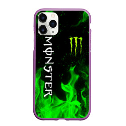 Чехол для iPhone 11 Pro Max матовый Monster energy