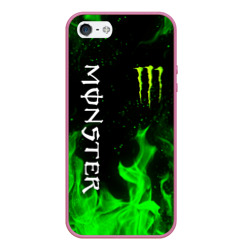 Чехол для iPhone 5/5S матовый Monster energy