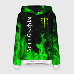 Женская толстовка 3D Monster energy