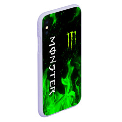 Чехол для iPhone XS Max матовый Monster energy - фото 2