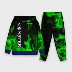 Детский костюм с толстовкой 3D Monster energy