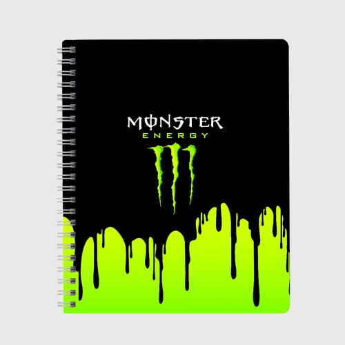 Тетрадь Monster energy