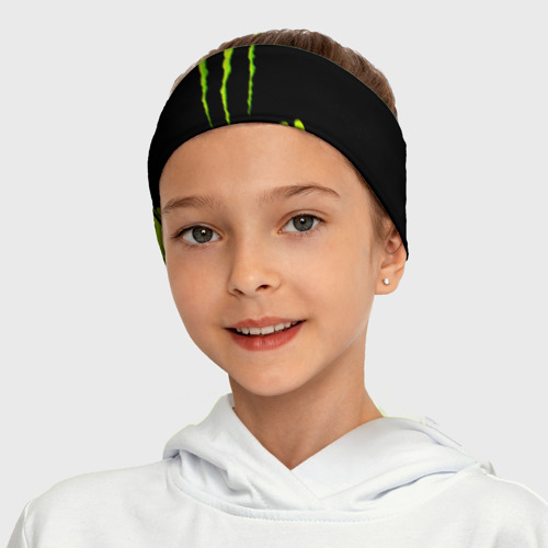 Повязка на голову 3D Monster energy - фото 7