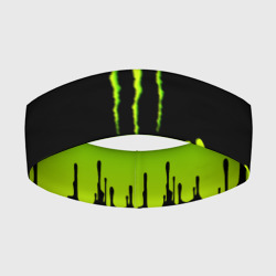 Повязка на голову 3D Monster energy