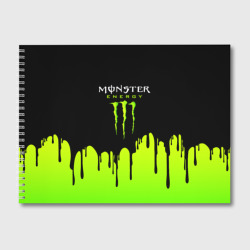 Альбом для рисования Monster energy