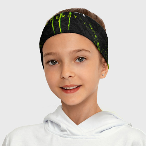 Повязка на голову 3D Monster energy - фото 7