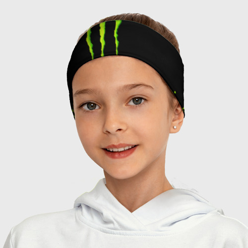 Повязка на голову 3D Monster energy - фото 7