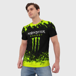 Мужская футболка 3D Monster energy - фото 2