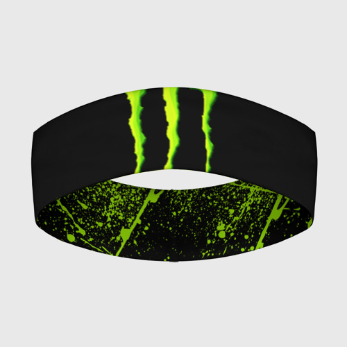 Повязка на голову 3D Monster energy