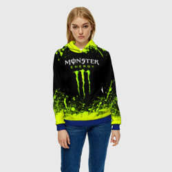 Женская толстовка 3D Monster energy - фото 2