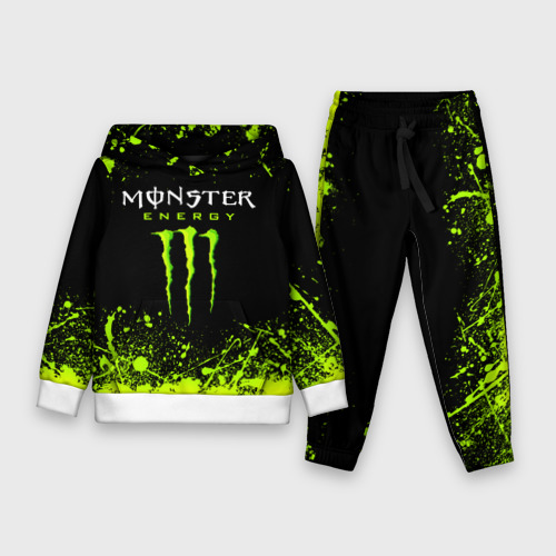 Детский костюм с толстовкой 3D Monster energy