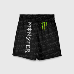 Детские спортивные шорты 3D Monster energy