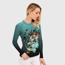 Женский рашгард 3D Великие из бродячих псов - фото 2