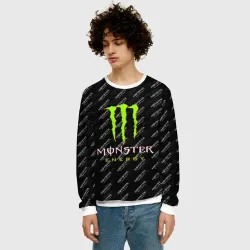 Мужской свитшот 3D Monster energy - фото 2