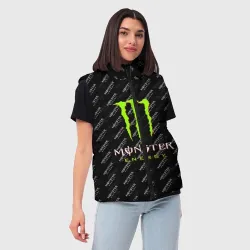 Женский жилет утепленный 3D Monster energy - фото 2