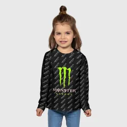 Детский лонгслив 3D Monster energy - фото 2