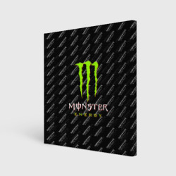 Холст квадратный Monster energy