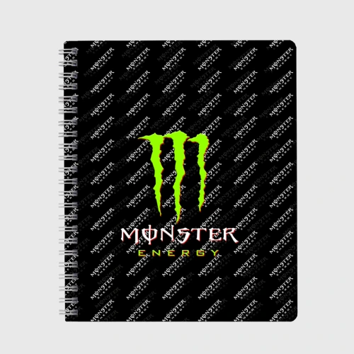 Тетрадь Monster energy
