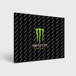 Холст прямоугольный Monster energy