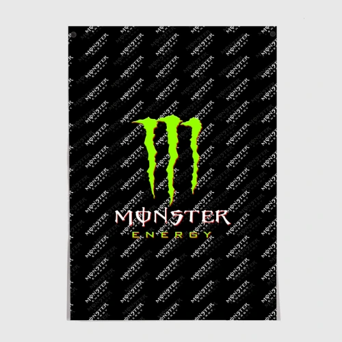 Постер Monster energy