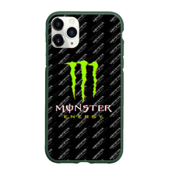 Чехол для iPhone 11 Pro матовый Monster energy