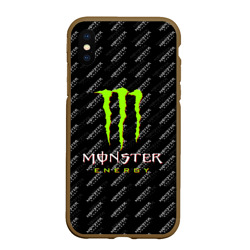 Чехол для iPhone XS Max матовый Monster energy