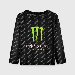 Детский лонгслив 3D Monster energy