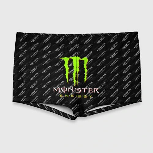 Мужские купальные плавки 3D Monster energy
