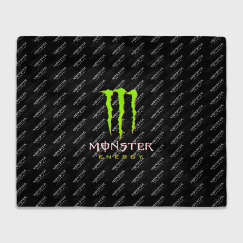 Плед 3D Monster energy