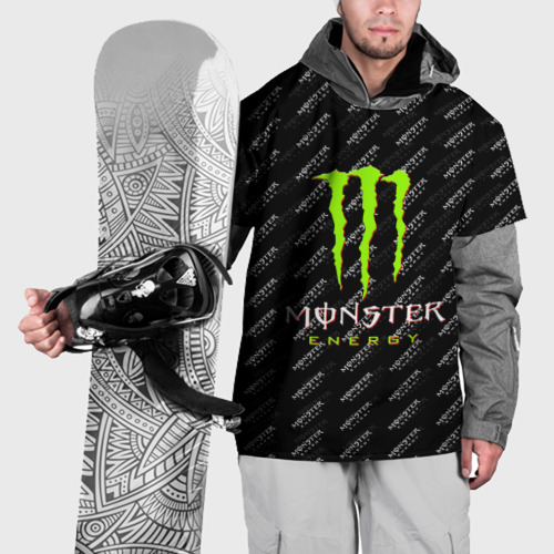 Накидка на куртку 3D Monster energy, цвет 3D печать